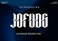 Jofudg Font - Featured Image