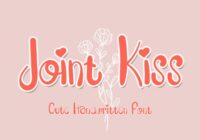 Joint Kiss Font - Featured Image