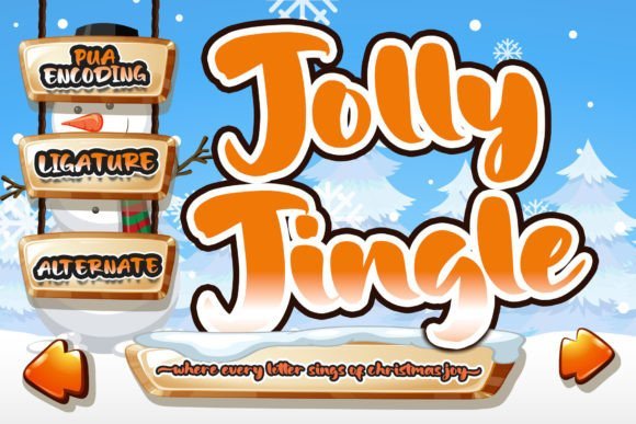 Jolly Jingle Font - Featured Image