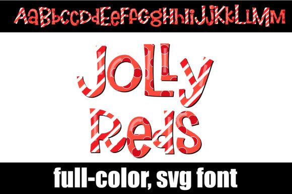 Jolly Reds Font - Featured Image