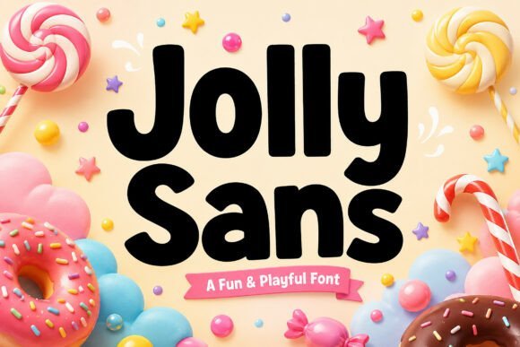 Jolly Sans Font - Featured Image