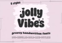 Jolly Vibes Font - Featured Image