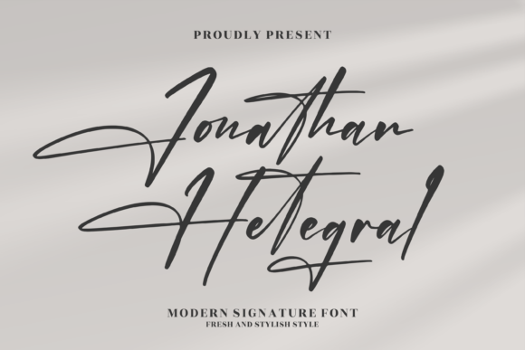 Jonathan Hetegral Font - Featured Image