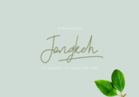 Jongkeh Font - Featured Image