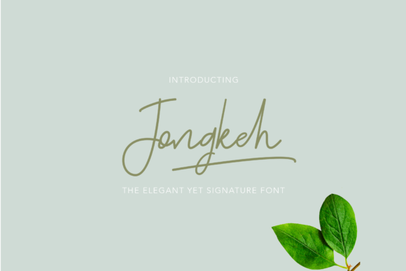 Jongkeh Font - Featured Image