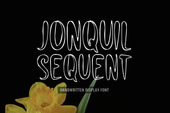 Jonquil Sequent Font - Featured Image