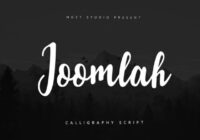Joomlahscript Regular Font - Featured Image