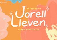 Jorell Lieven Font - Featured Image