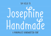 Josephine Handmade Font - Featured Image