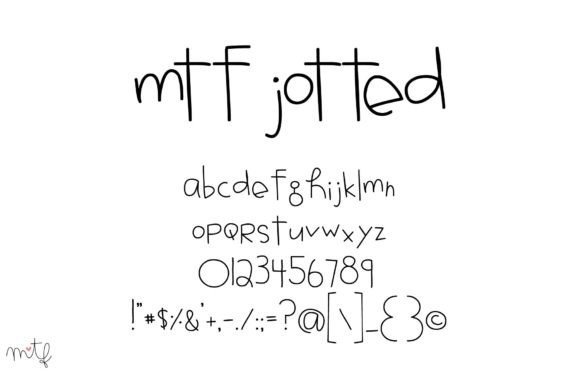 Jotted Font - Featured Image