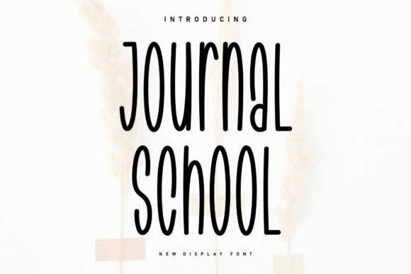 Journal School Font - Featured Image