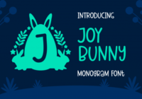 Joy Bunny Font - Featured Image