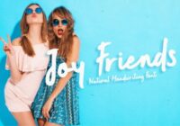 Joy Friends Font - Featured Image