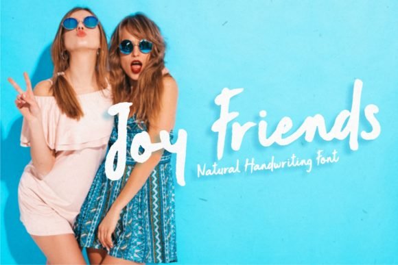 Joy Friends Font - Featured Image