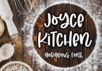 Joyce Kitchen Font - Featured Image
