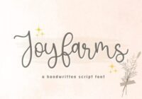 Joyfarms Font - Featured Image