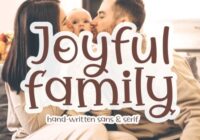 Joyful Family Font - Featured Image