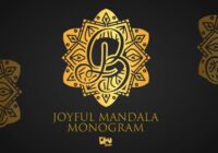 Joyful Mandala Monogram Font - Featured Image