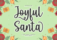 Joyful Santa Font - Featured Image