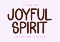 Joyful Spirit Font - Featured Image