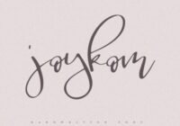 Joykom Font - Featured Image