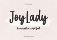 Joylady Font - Featured Image