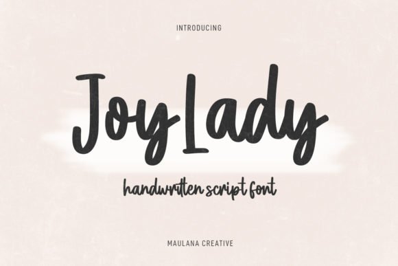 Joylady Font - Featured Image