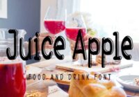 Juice Apple Font - Featured Image