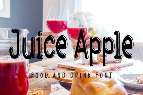 Juice Apple Font - Featured Image
