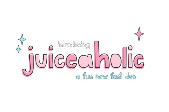Juiceaholic Font - Featured Image