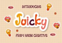 Juicky Font - Featured Image