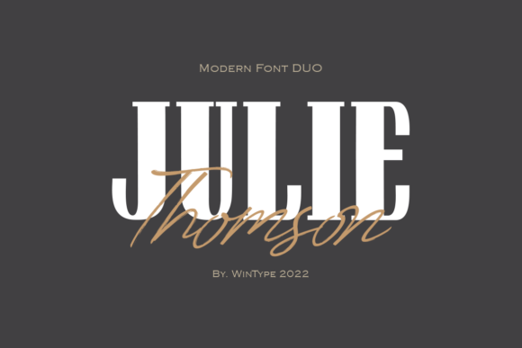 Julie Thomson Font - Featured Image