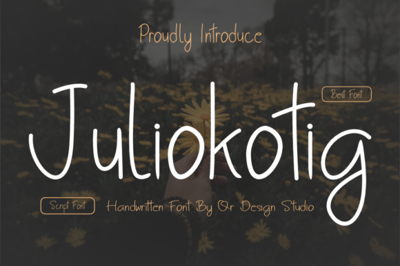 Juliokutig Font - Featured Image