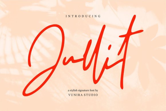 Jullit Font - Featured Image