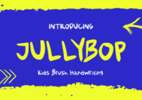 Jullybop Font - Featured Image