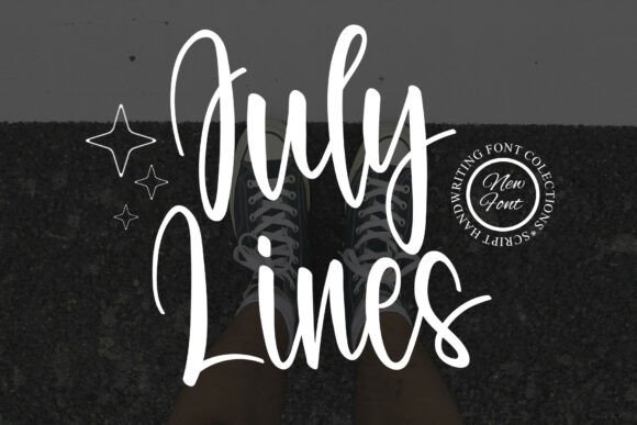 July Lines Font - Featured Image