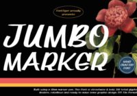 Jumbo Marker Font - Featured Image