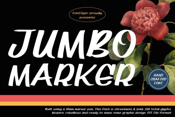 Jumbo Marker Font - Featured Image