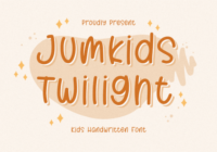 Jumkids Twilight Font - Featured Image