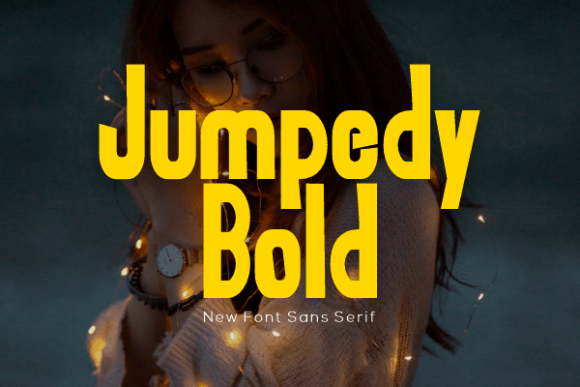 Jumpedy Bold Font - Featured Image