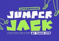 Jumper Jack Font - Featured Image