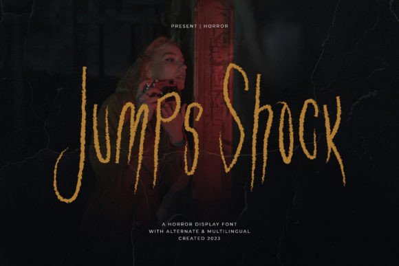 Jumps Shock Font - Featured Image