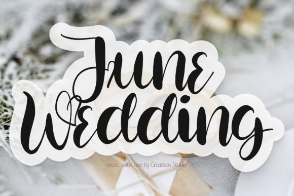 June Wedding Font - Featured Image