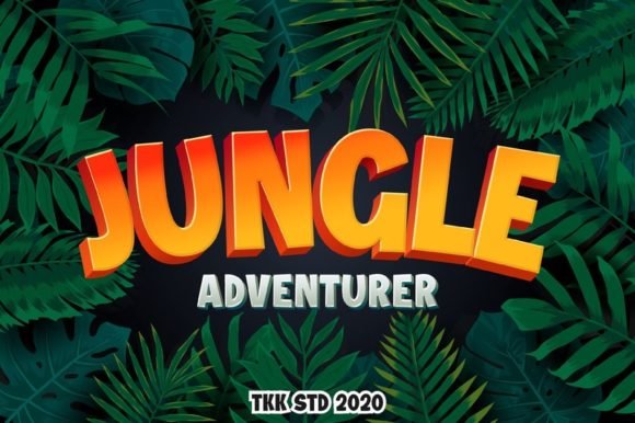 Jungle Adventurer Font - Featured Image