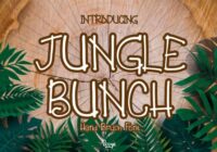 Jungle Bunch Font - Featured Image