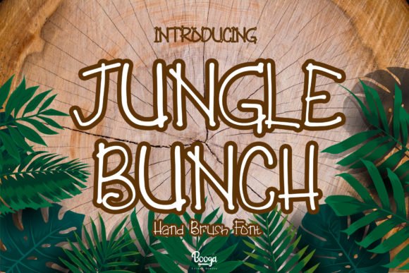 Jungle Bunch Font - Featured Image