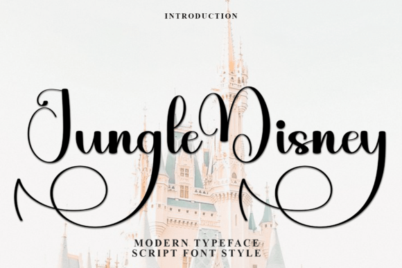 Jungle Disney Font - Featured Image