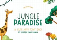 Jungle Paradise Font - Featured Image