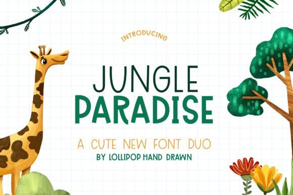 Jungle Paradise Font - Featured Image