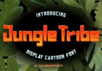 Jungle Tribe Font - Featured Image